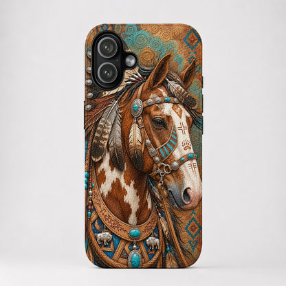 Horse Leather Phone Case Spirit of the Wild