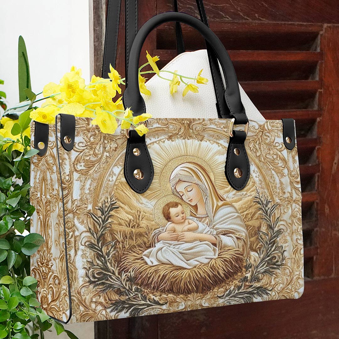 Faith Leather Bag 2D Print Eternal Grace Divine Love