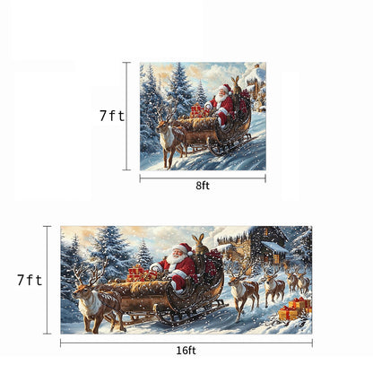 Christmas Garage Door Banner Decoration - Gentle Christmas Spirit