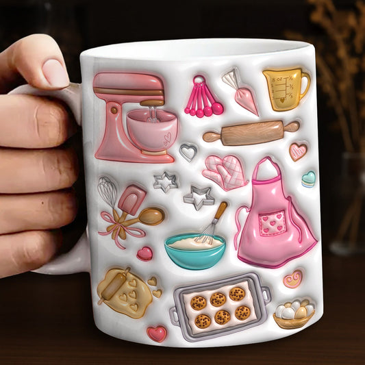 Baking Lovers 11Oz Mug Golden Hearth Pastry Bliss