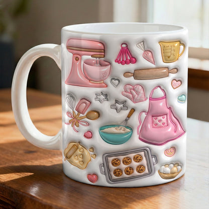 Baking Lovers 11Oz Mug Golden Hearth Pastry Bliss