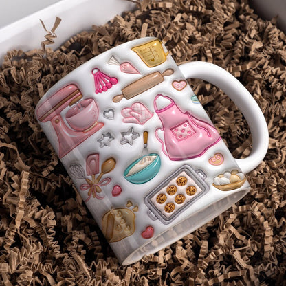 Baking Lovers 11Oz Mug Golden Hearth Pastry Bliss