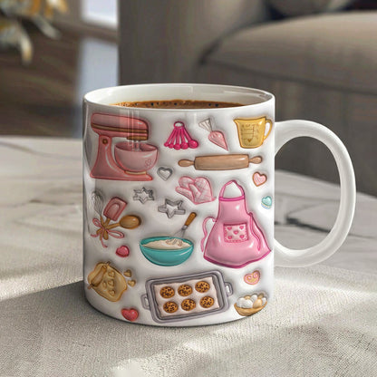 Baking Lovers 11Oz Mug Golden Hearth Pastry Bliss