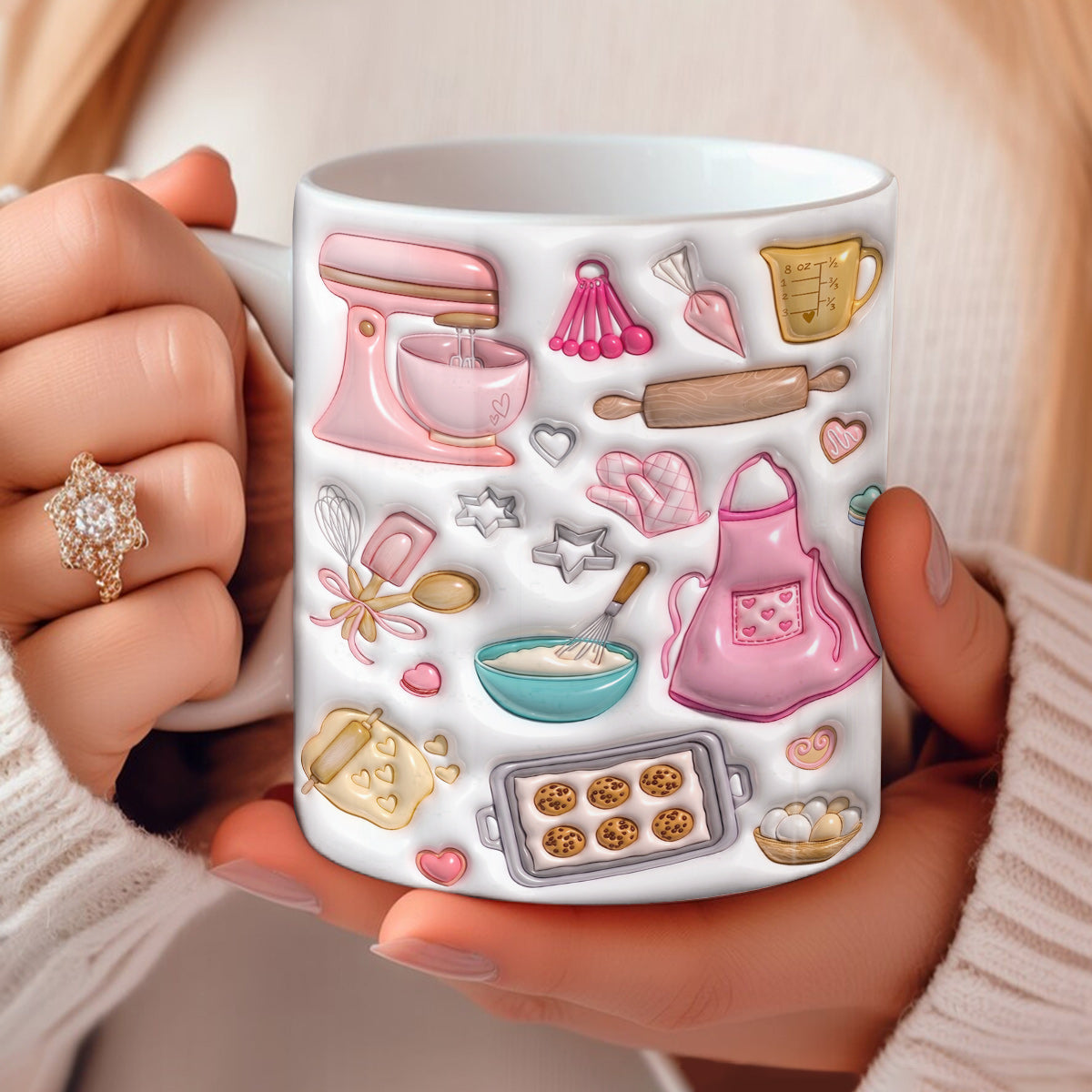 Baking Lovers 11Oz Mug Golden Hearth Pastry Bliss
