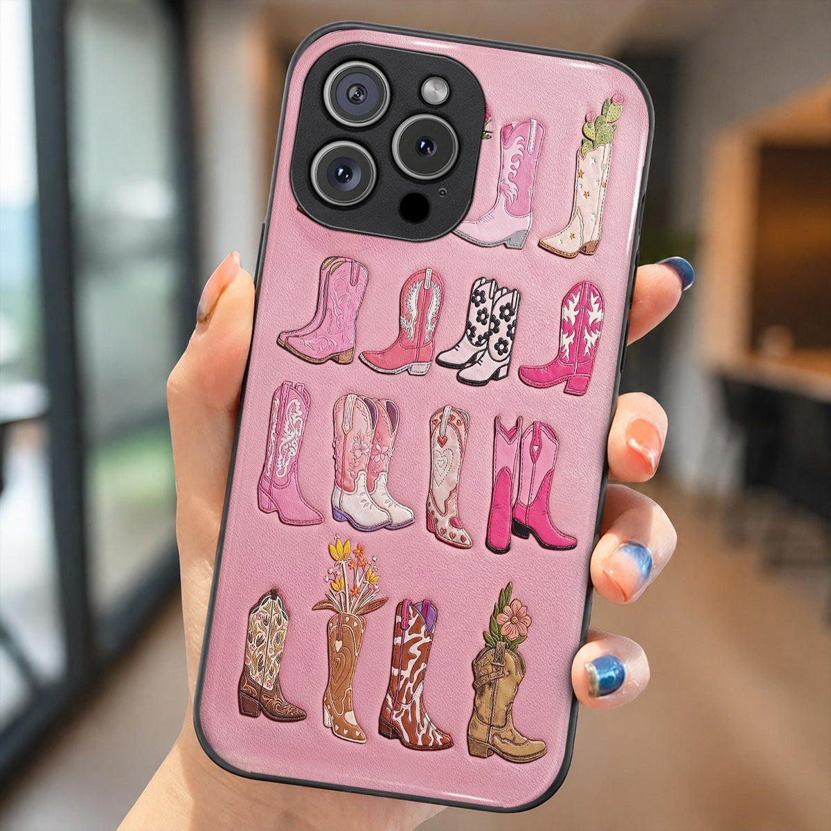 Cowgirl Phone Case Pretty in Pink