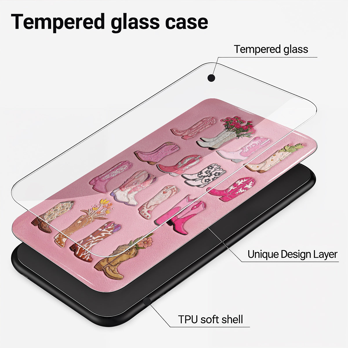 Cowgirl Phone Case Pretty in Pink