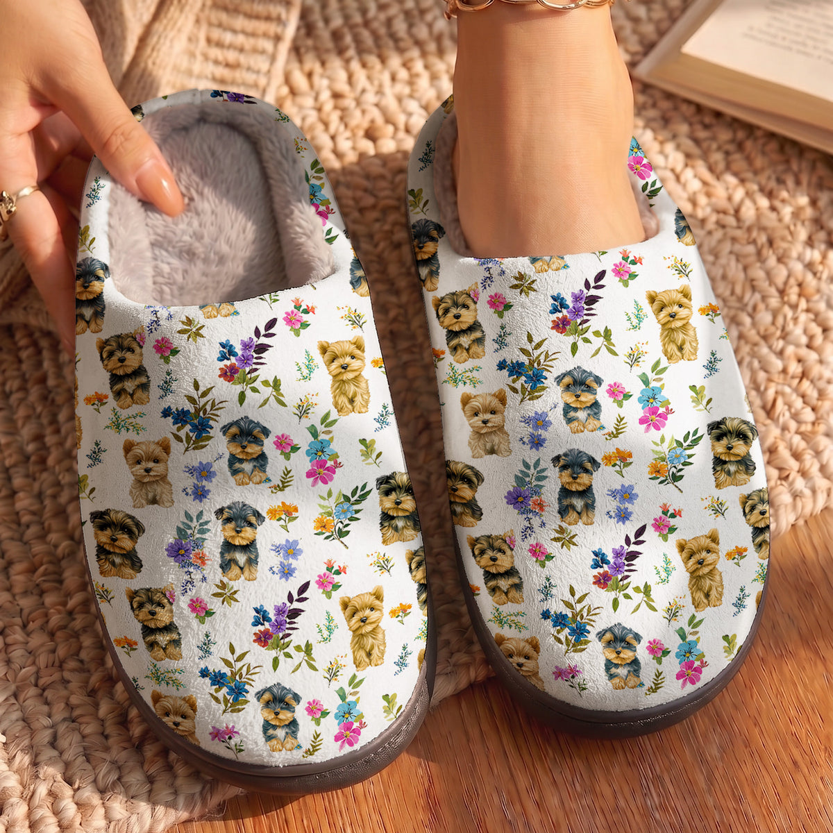 Dachshund Fleece Lined Slippers My Lovely Dachshund