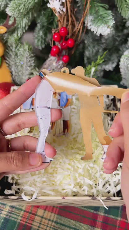 Sewing Lover 2D Acrylic Ornament Personalized Antique Treasure