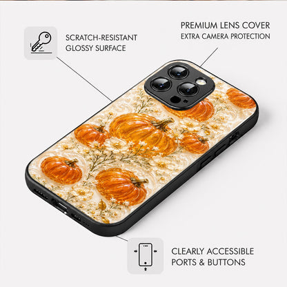 Golden Harvest Pumpkin Phone Case