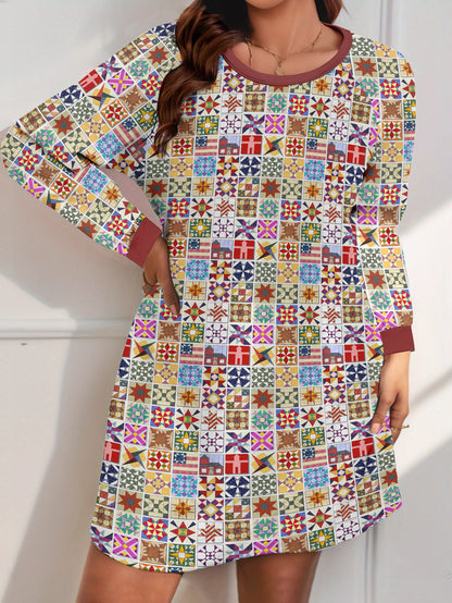 Sewing Lover Raglan Dress Quilt Blocks