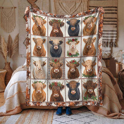 Cow Fleece Blanket Cows In My Heart
