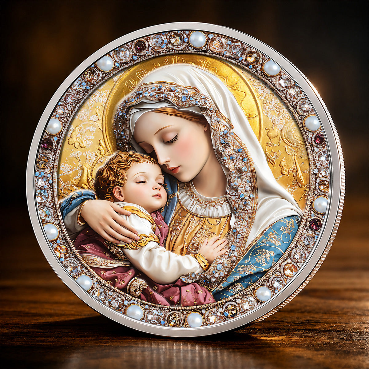 Mary’s Grace Devotional Premium 3D Commemorative Coin