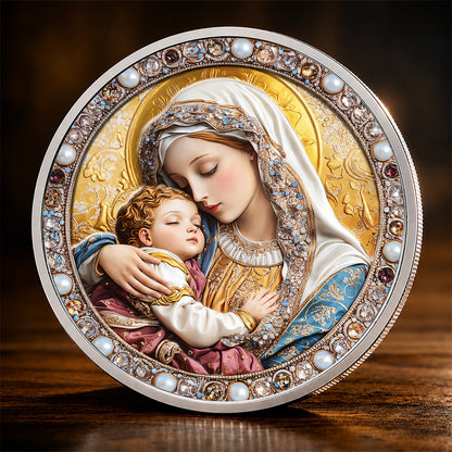 Mary’s Grace Devotional Premium 3D Commemorative Coin