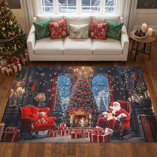 Christmas Area Rug Letters, Lights & Little Dreams