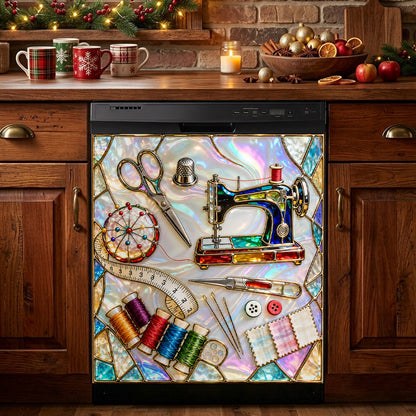 Sewing Magnetic Dishwasher Cover Iridescent Sewing Treasures