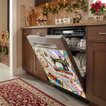 Sewing Magnetic Dishwasher Cover Iridescent Sewing Treasures