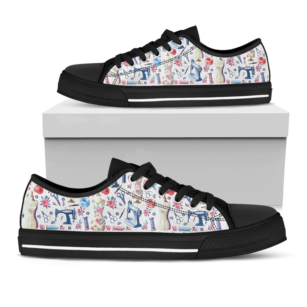 Sew Women's Low Top Shoes Stitched Memories