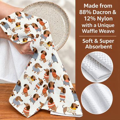 Dachshund Kitchen Towel Dachshund Duds