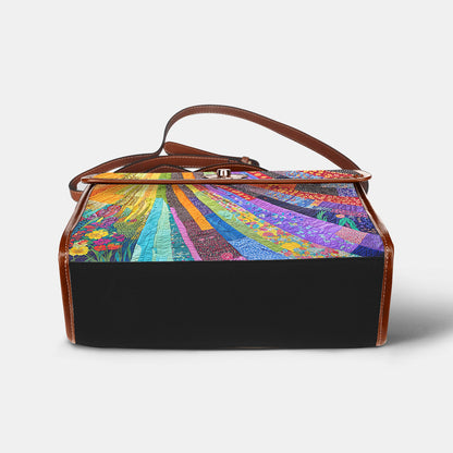 Hippie Satchel Handbag Cheerful Sunshine