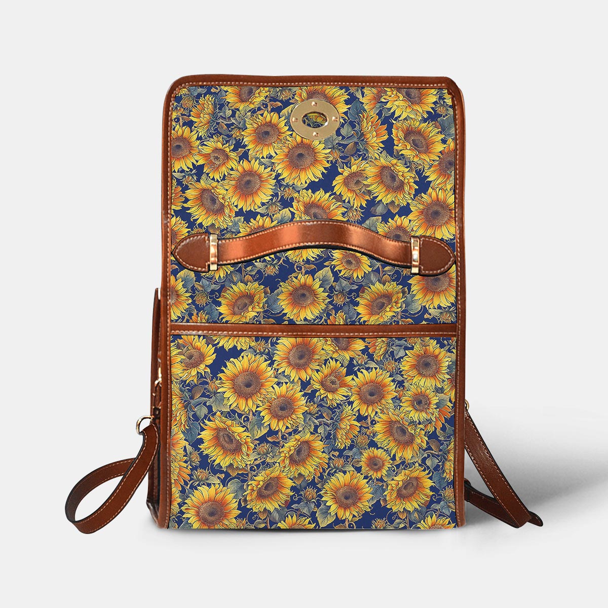 Sunflower Satchel Handbag Gorgeous Sunflowers