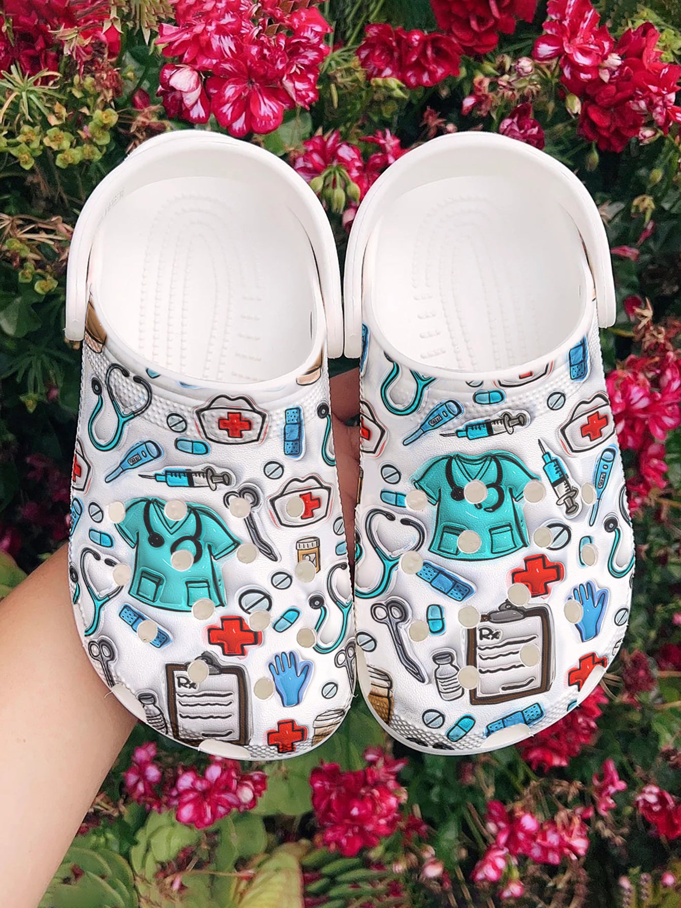 Nurse Graphic Clogs Nurse Life