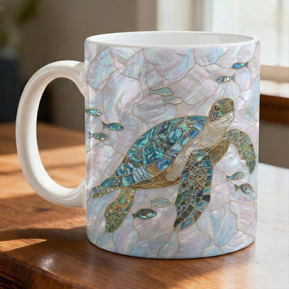 Sea Turtle 11 oz Mug Ocean Pearl Sea Turtle
