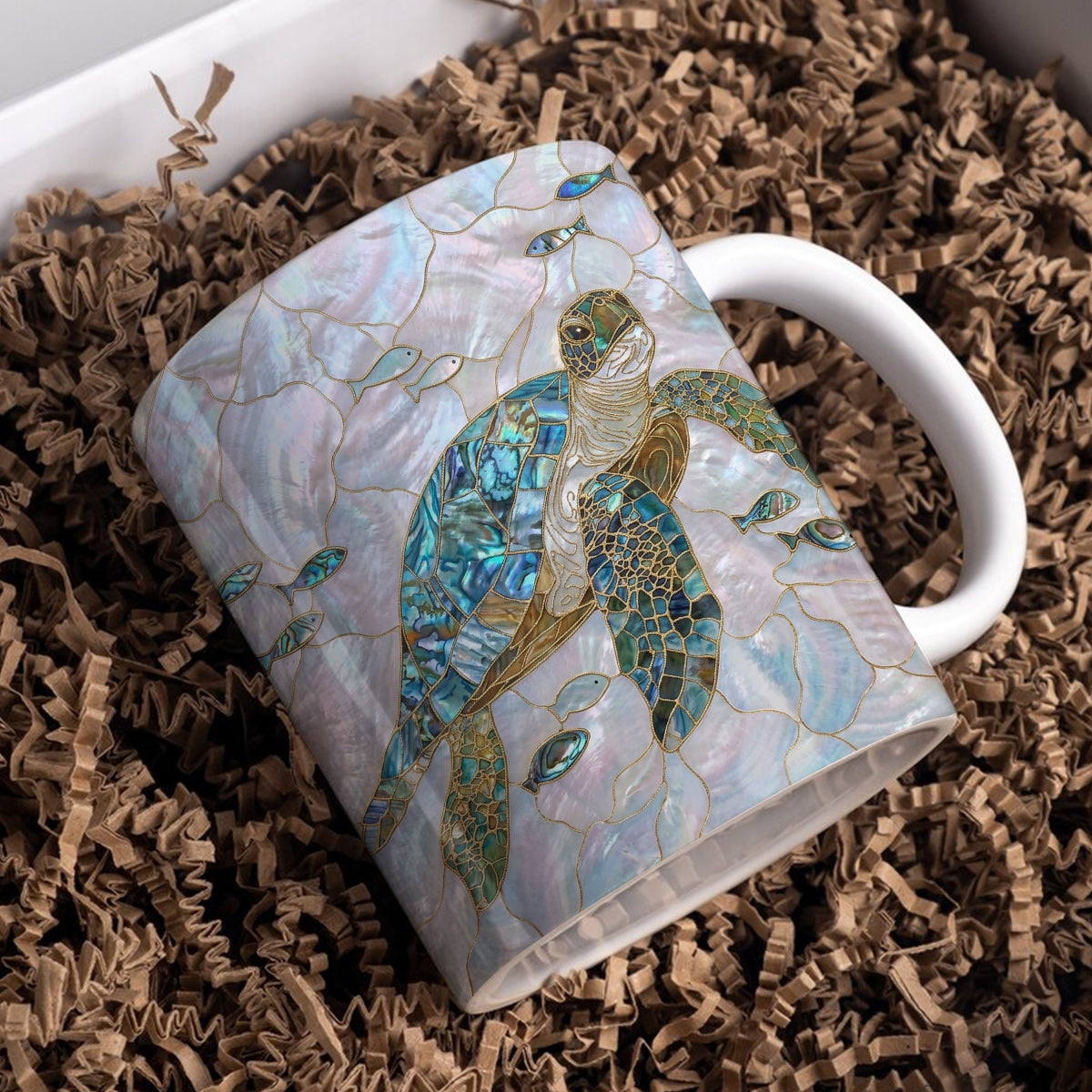 Sea Turtle 11 oz Mug Ocean Pearl Sea Turtle