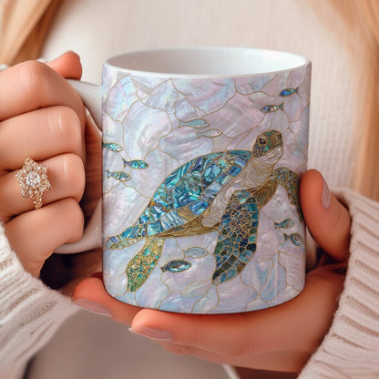 Sea Turtle 11 oz Mug Ocean Pearl Sea Turtle