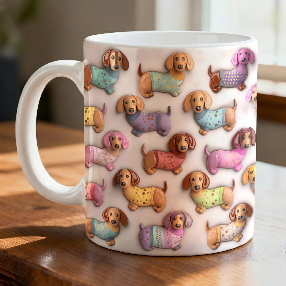 Dachshund 11Oz Mug Pretty Dachshunds