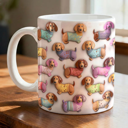 Dachshund 11Oz Mug Pretty Dachshunds