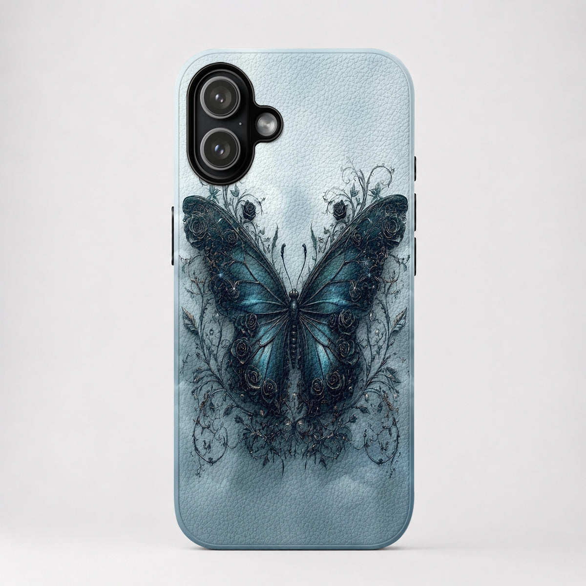 Gothic Leather Phone Case Wings Of Solace