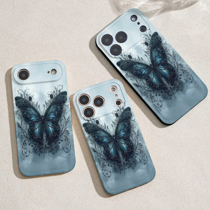 Gothic Leather Phone Case Wings Of Solace