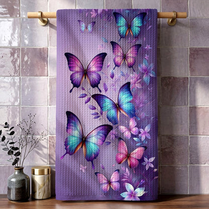 Butterfly Lover Kitchen Towel Mystic Butterfly Garden
