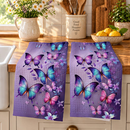 Butterfly Lover Kitchen Towel Mystic Butterfly Garden