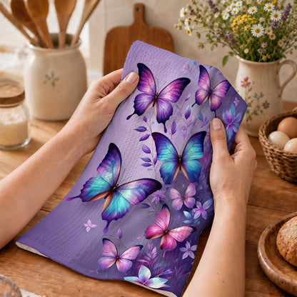 Butterfly Lover Kitchen Towel Mystic Butterfly Garden