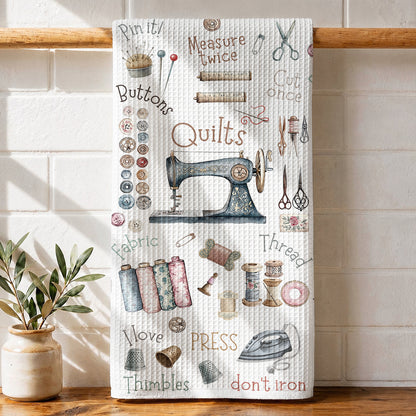 Sewing Lover Kitchen Towel Crafty Comfort